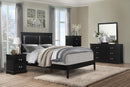 Seabright Black Panel Bedroom Set