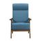 Kalmar Blue Accent Chair