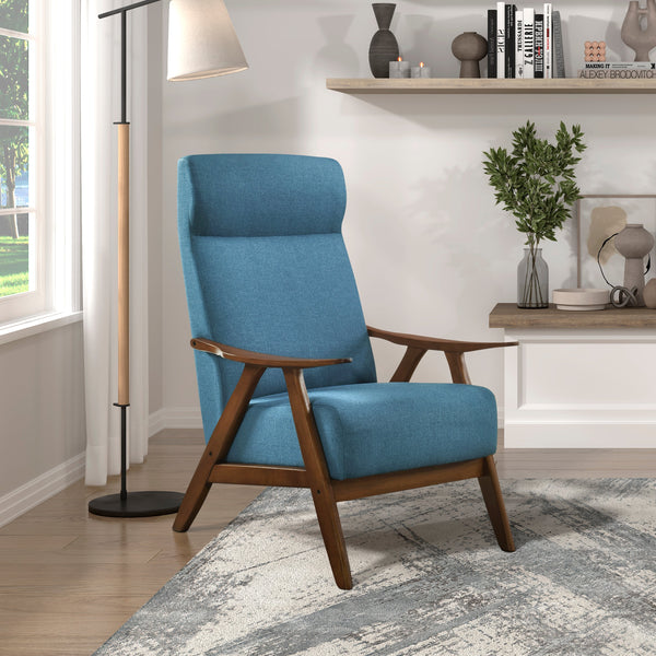 Kalmar Blue Accent Chair