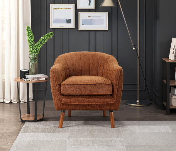 Cutler Rust Accent Chair