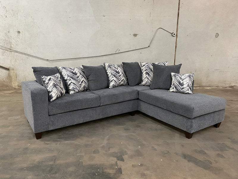 Monroe Charcoal RAF Sectional