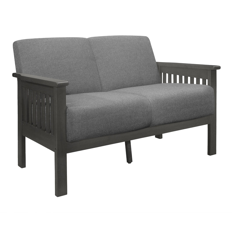 Lewiston Gray Sofa and Loveseat