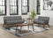 Damala Gray Sofa and Loveseat