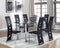 Echo Black/Gray Dining Chair, Set of 2