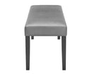 Camelia Gray Dining Bench