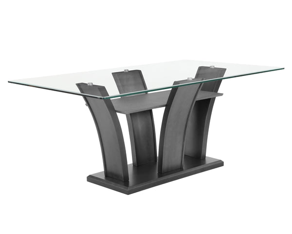 Camelia Dove Gray Dining Table