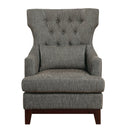 Adriano Brownish Gray Accent Chair