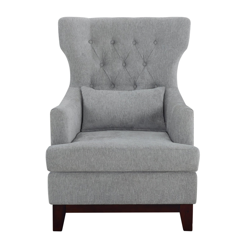 Adriano Light Gray Accent Chair