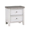 Ambrose Antique White/Gray Nightstand