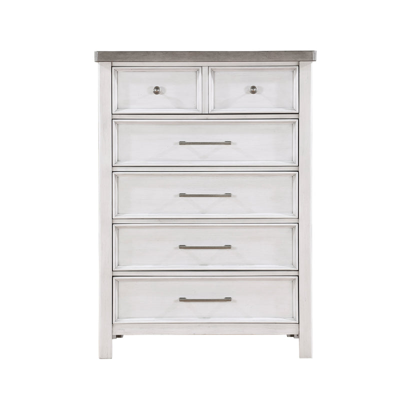 Ambrose Antique White/Gray Chest