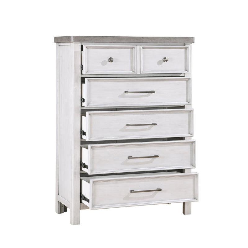 Ambrose Antique White/Gray Chest