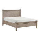 Marceline Gray Oak Queen Platform Bed