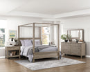 Marceline Gray Oak Queen Platform Bed