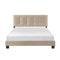 Bari Brown Queen Platform Bed