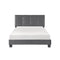 Bari Dark Gray Full Platform Bed