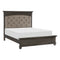 Motsinger Brown Upholstered Panel Bedroom Set