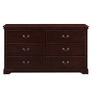 Seabright Cherry Panel Bedroom Set