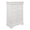 Lana White LED Upholstered Panel Bedroom Set