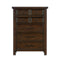 Logandale Brown Sleigh Storage Platform Bedroom Set