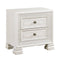 Theodora Pearl White Nightstand