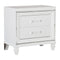 Tamsin White LED Upholstered Storage Platform Bedroom Set