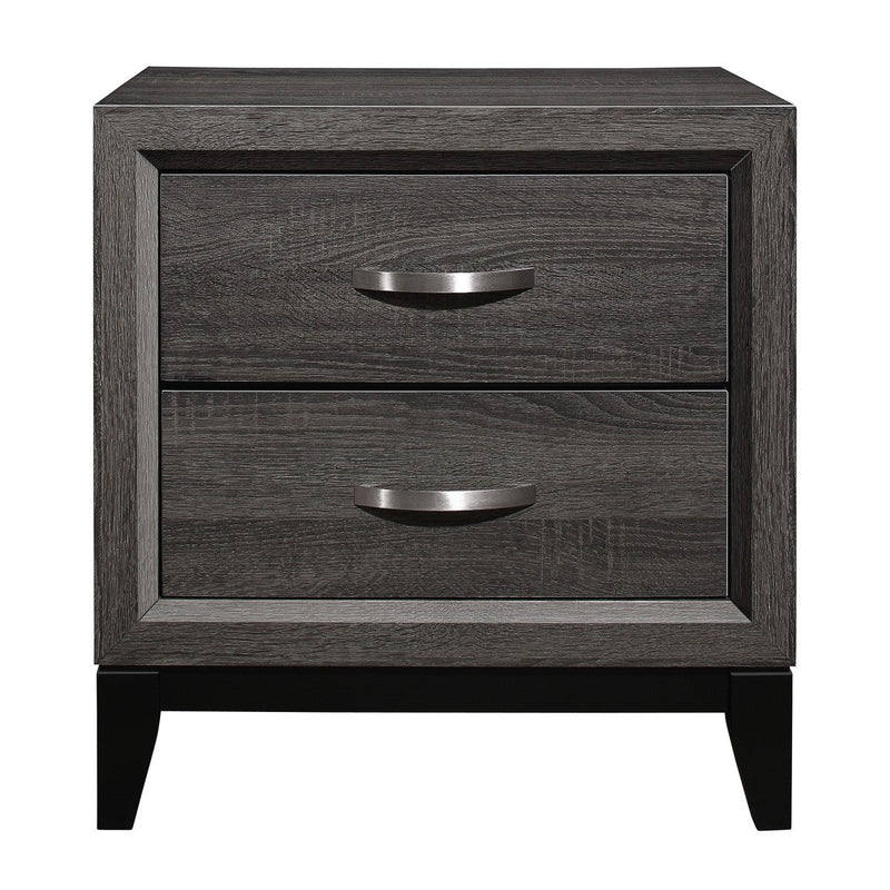 Davi Gray Panel Bedroom Set