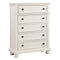 Laurelin White Sleigh Storage Platform Bedroom Set