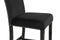 Lennon Black Round Counter Height Dining Set