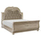 Cavalier Silver Sleigh Bedroom Set - Eve Furniture