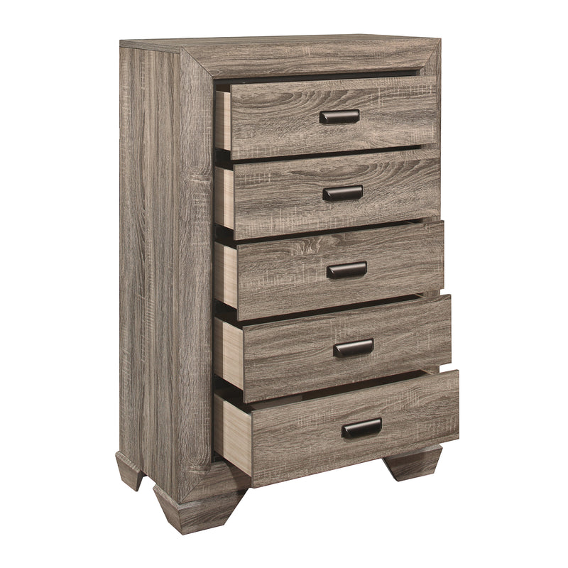 Beechnut Light Elm Panel Youth Bedroom Set