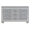 Allura Silver LED Upholstered Panel Bedroom Set