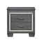 Allura Gray Nightstand