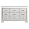 Allura White LED Upholstered Panel Youth Bedroom Set