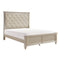 Celandine Silver Upholstered Panel Youth Bedroom Set