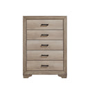 Lonan Rustic Panel Bedroom Set