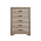 Lonan Rustic Panel Bedroom Set