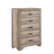 Lonan Rustic Panel Bedroom Set