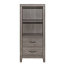 Woodrow Brownish Gray Pier/Tower Nightstand