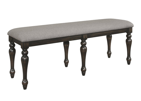 Hilara Espresso/Brown Dining Bench