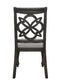 Hilara Espresso/Brown Dining Chair, Set of 2