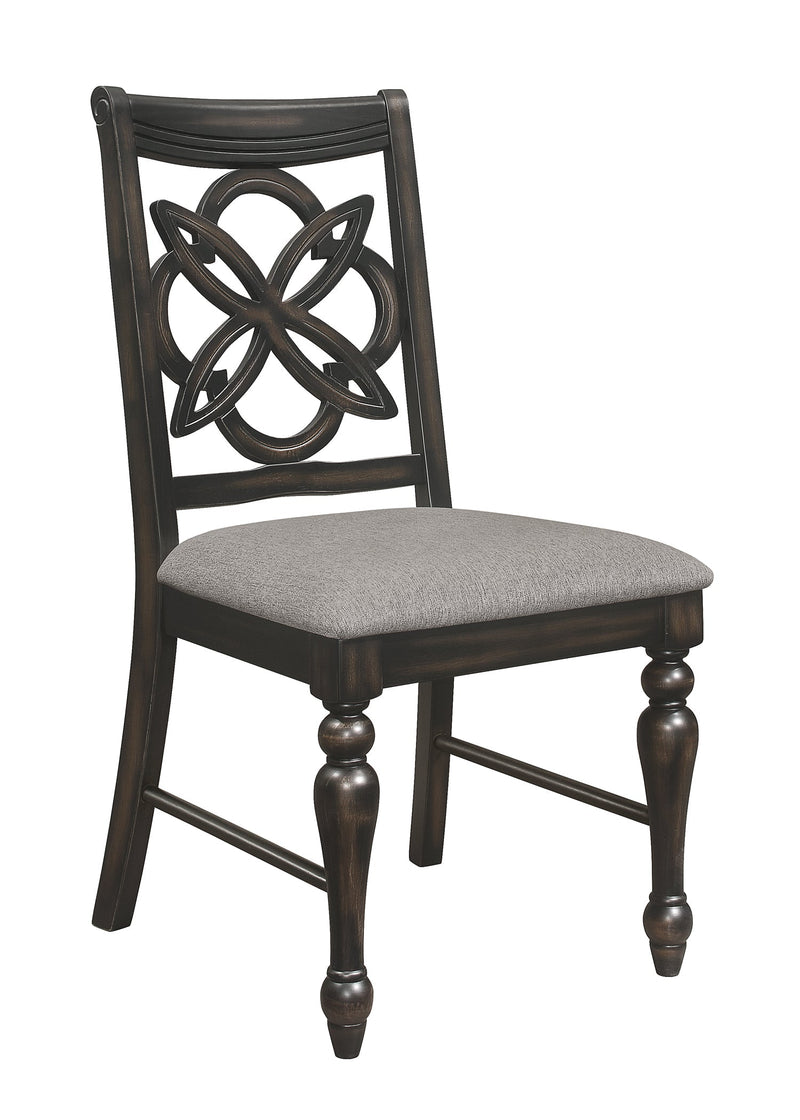 Hilara Espresso/Brown Dining Chair, Set of 2