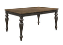 Hilara Espresso/Brown Extendable Dining Table