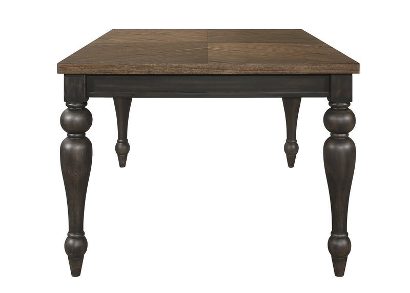 Hilara Espresso/Brown Extendable Dining Table