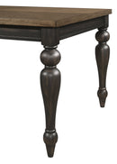 Hilara Espresso/Brown Extendable Dining Table