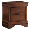 Mayville Brown Cherry Sleigh Youth Bedroom Set