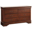 Mayville Brown Cherry Sleigh Youth Bedroom Set