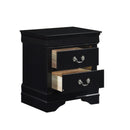 Mayville Black Sleigh Bedroom Set