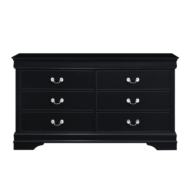 Mayville Black Sleigh Bedroom Set