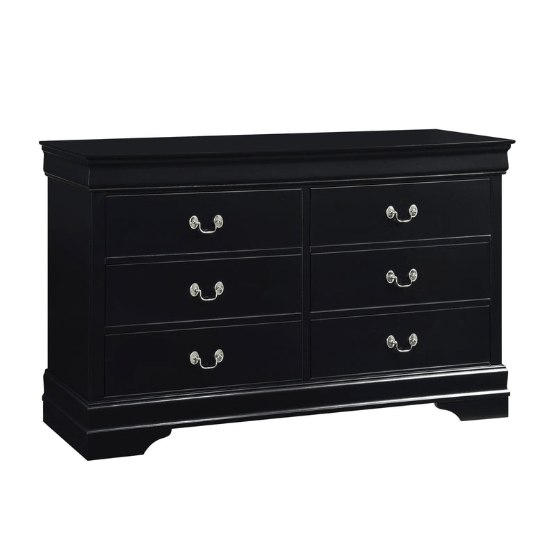 Mayville Black Sleigh Bedroom Set