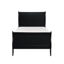 Mayville Black Sleigh Youth Bedroom Set